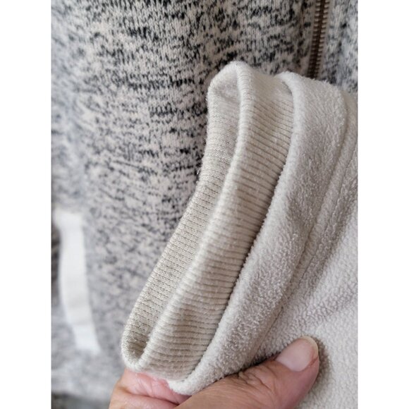 Columbia Womens Full-Zip Hooded Fleece Jacket XL Gray - Picture 7 of 8